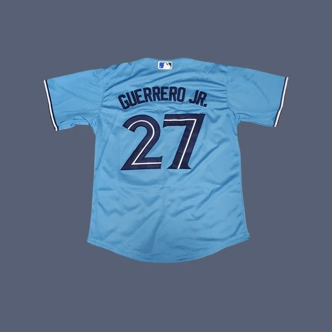 Vladimir Guerrero Jr. Blue Jays Powder Blue Jersey - Kids