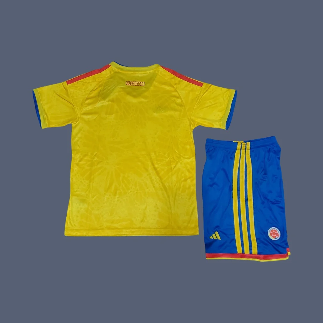 Colombia 2026 Home Jersey - Kids – back