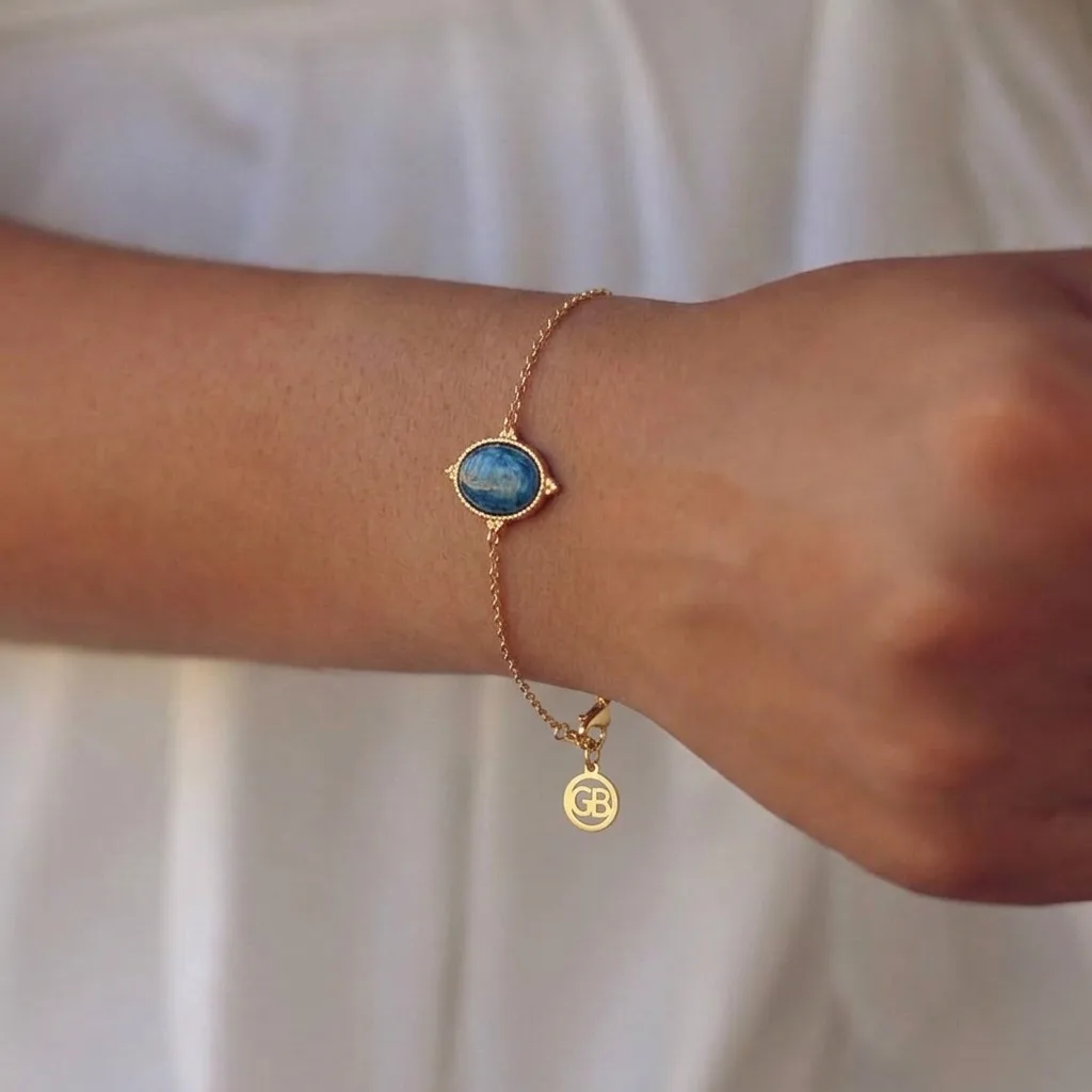Pulseira Pedra Azul - Pulseiras | Castro Concept