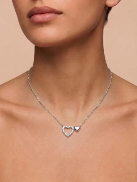 Colar Double Heart - Colares