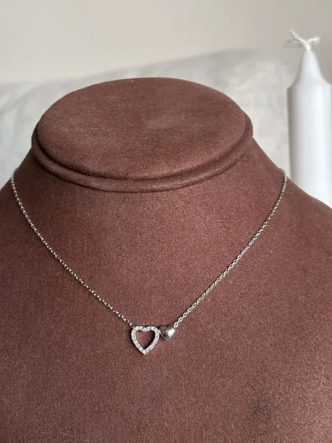 Colar Double Heart miniatura 3