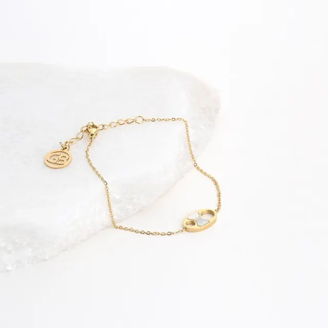Pulseira Elo Náutico Branco vista alternativa