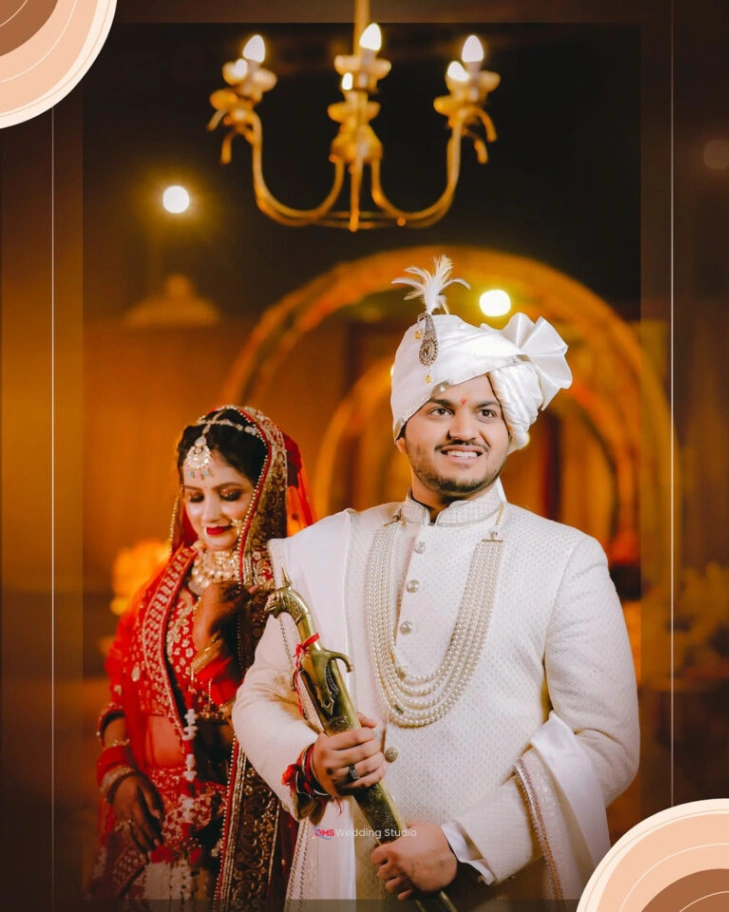 Portfolio image 1 for OMS Wedding Studio , a photographer in Muzaffarpur specializing in vintage, fine art, traditional, candid, artistic, drone, lifestyle, black and white, photojournalistic.