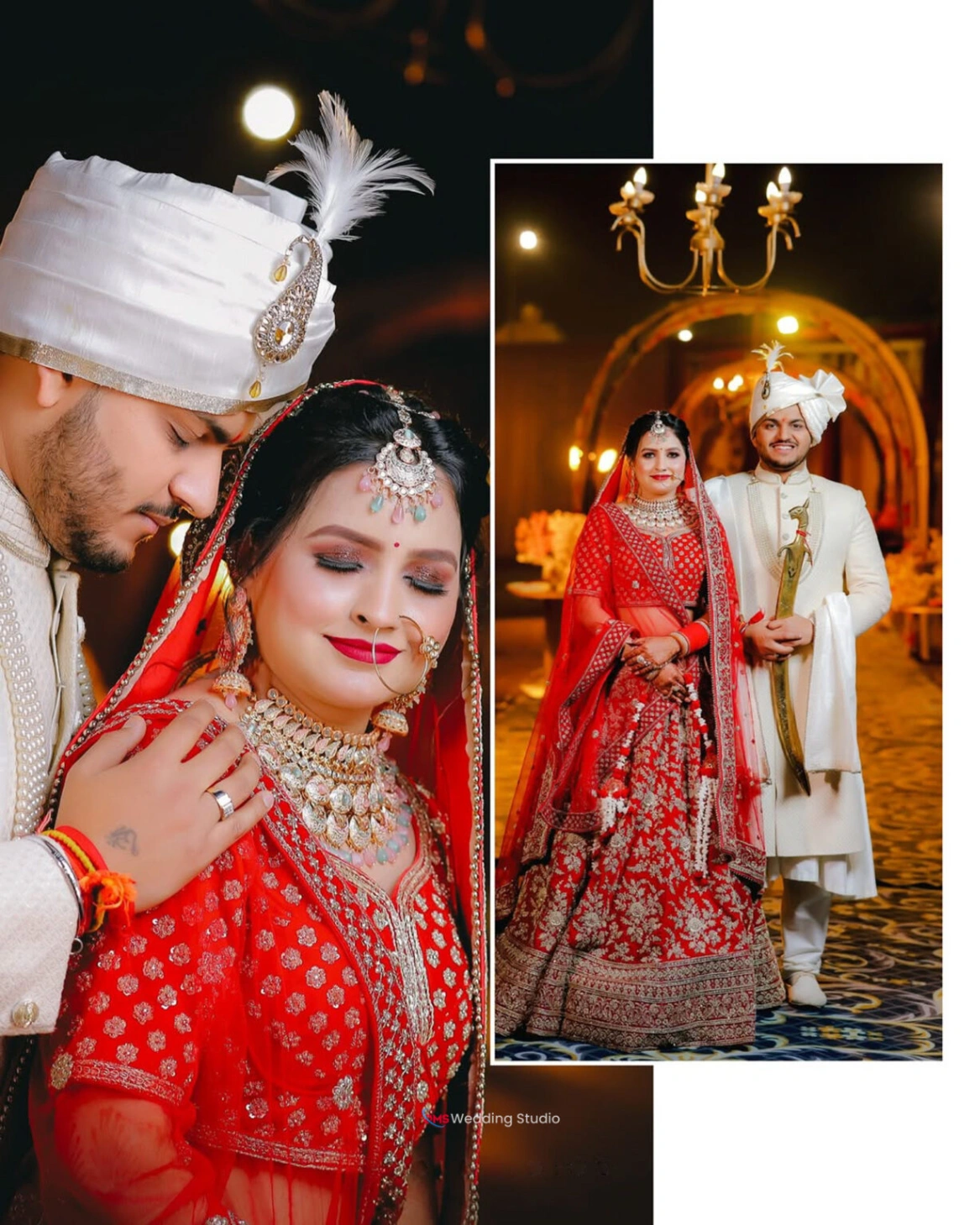 Portfolio image 2 for OMS Wedding Studio , a photographer in Muzaffarpur specializing in vintage, fine art, traditional, candid, artistic, drone, lifestyle, black and white, photojournalistic.