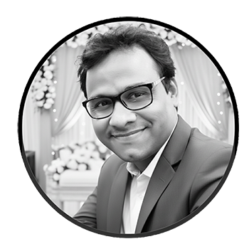 Headshot of Deepak kumar Gupta, the photographer behind Wedtatva Films.