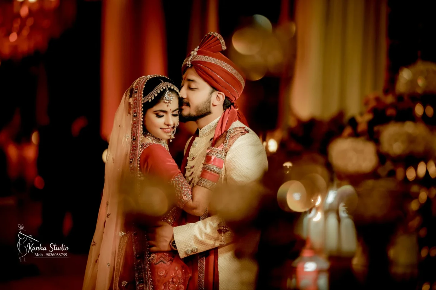 Indian wedding photography by Kanha Studio in Gwalior