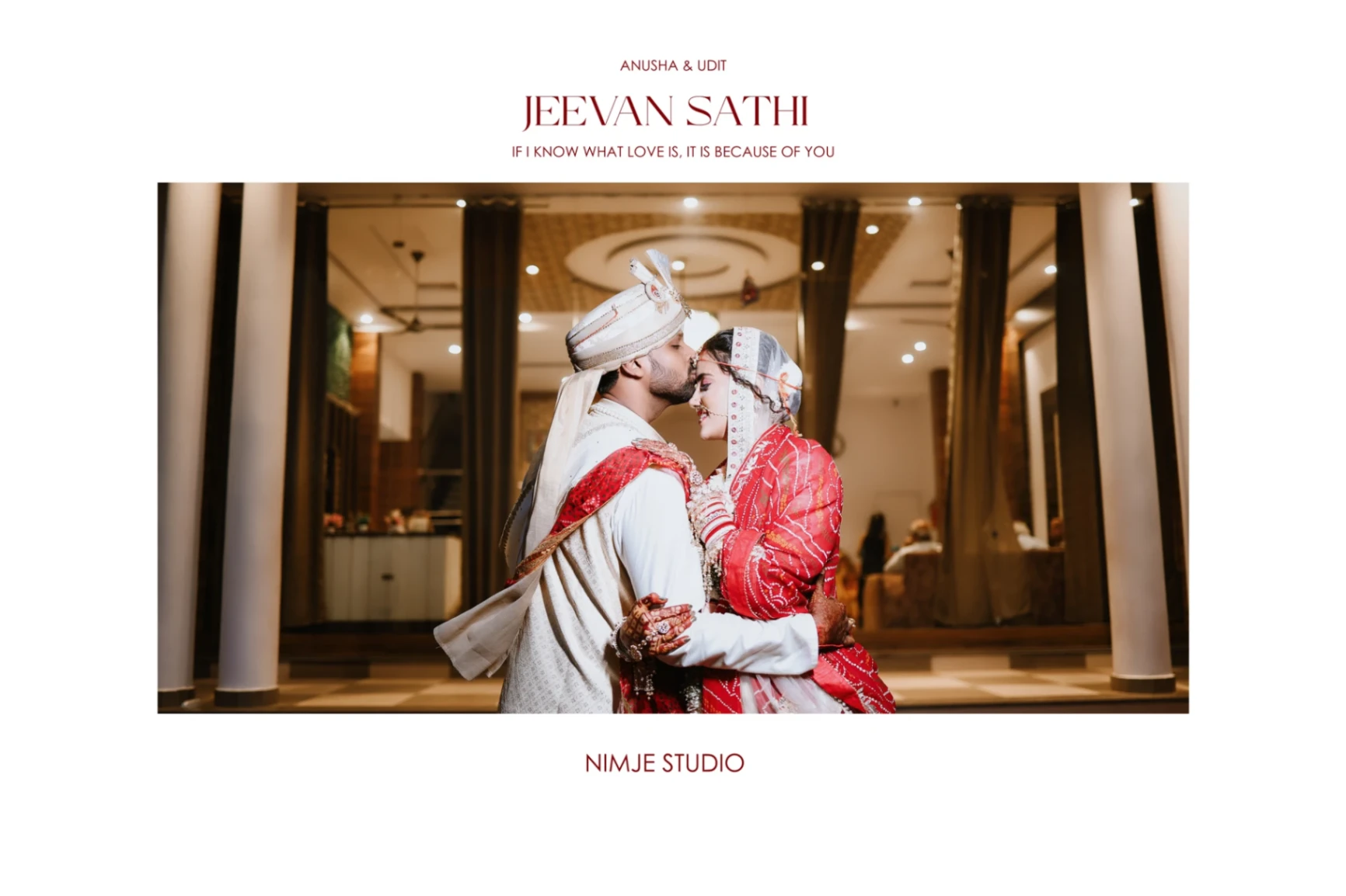 Indian wedding photography by Nimje Studio in Indore