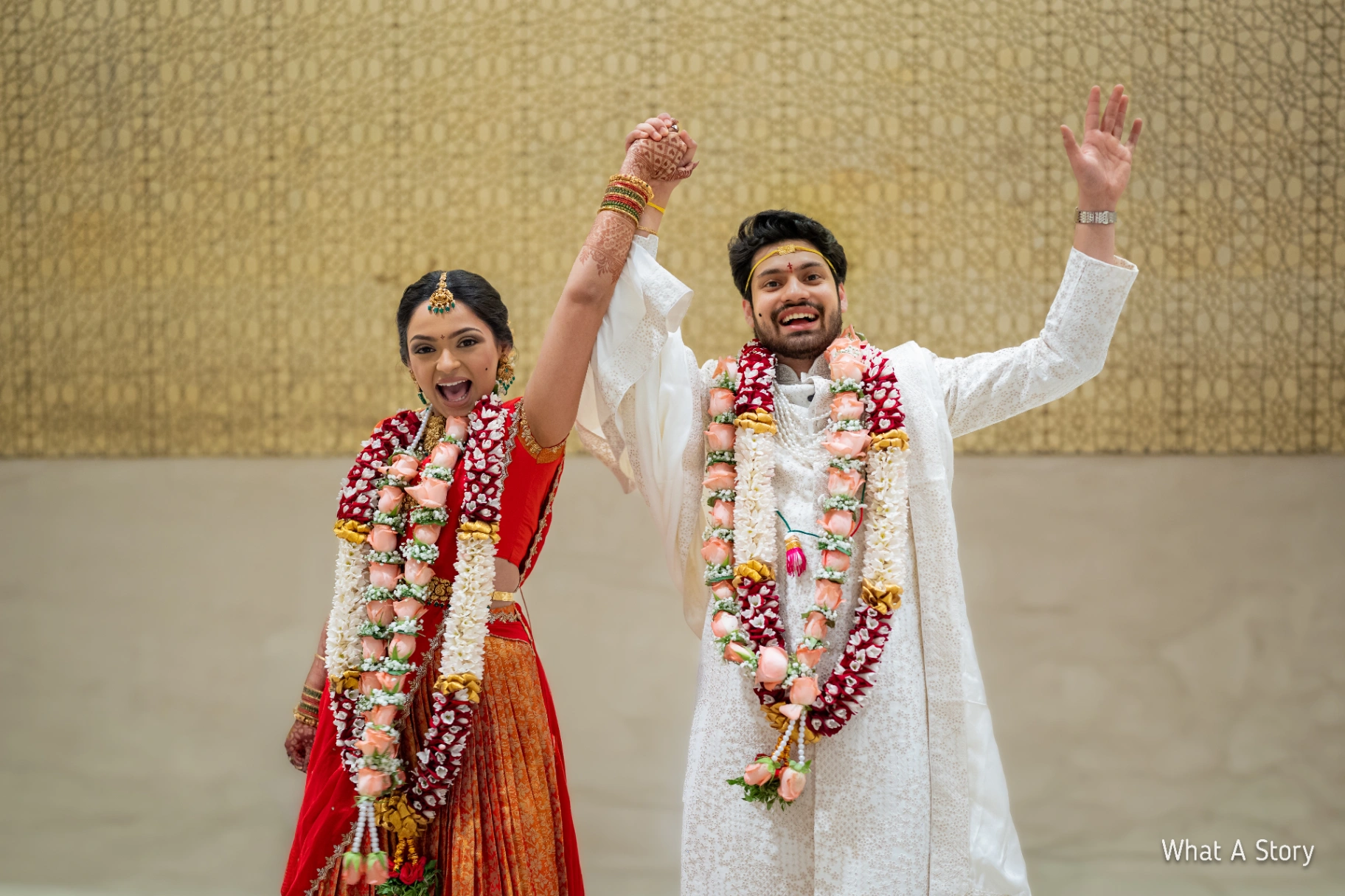 Featured wedding photograph by What A Story
