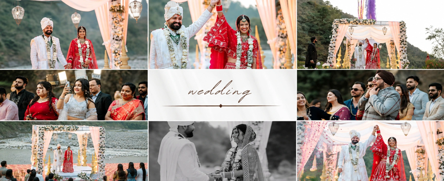 Featured wedding photograph by Wedlove captures