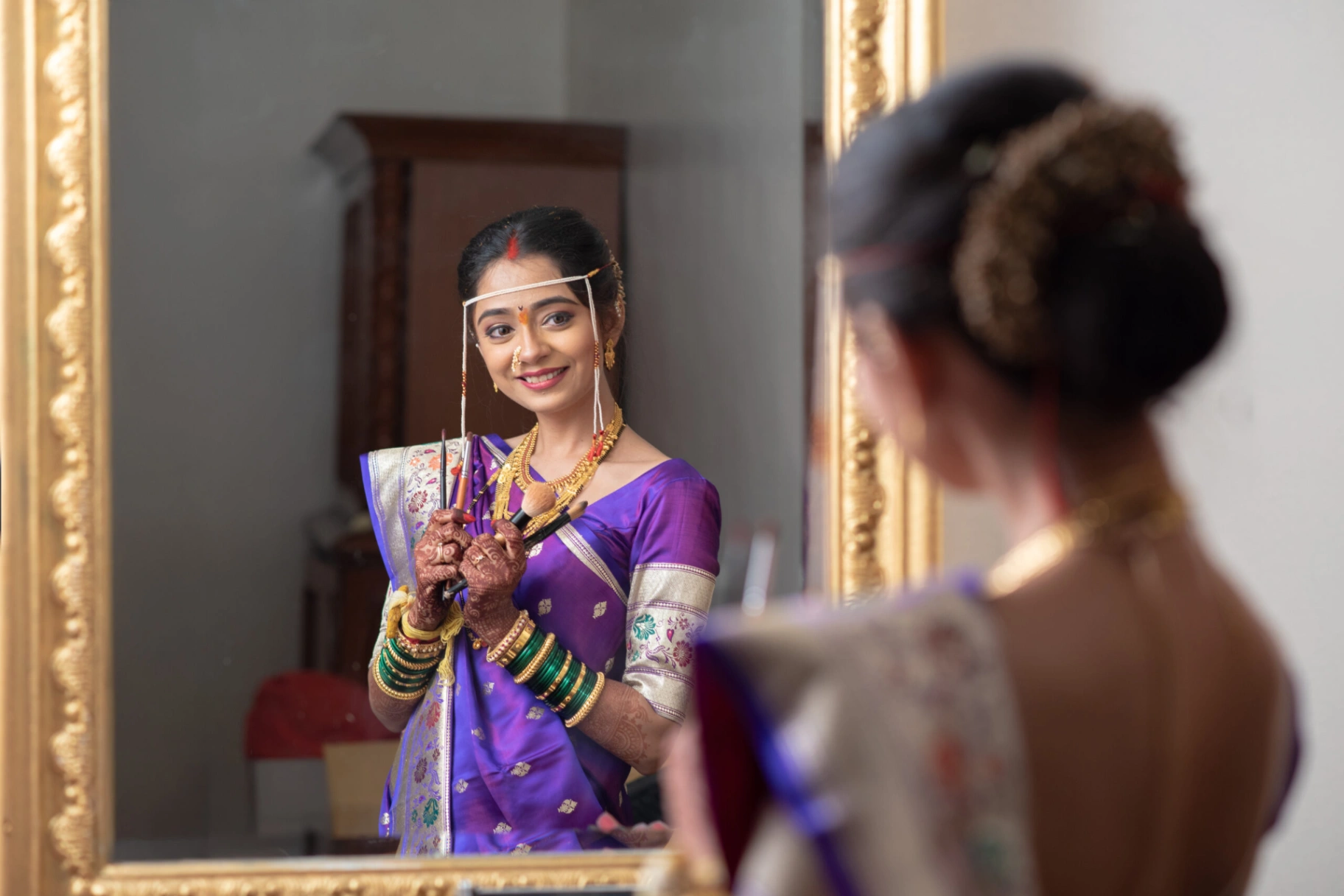 Indian wedding photography by Rohit Puri Photography in Solapur