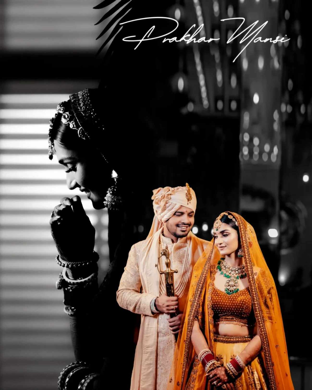 Portfolio image 7 for The Wedding Focus, a photographer in New Delhi specializing in traditional, fine art, vintage, candid, artistic, drone, photojournalistic, black and white, lifestyle.