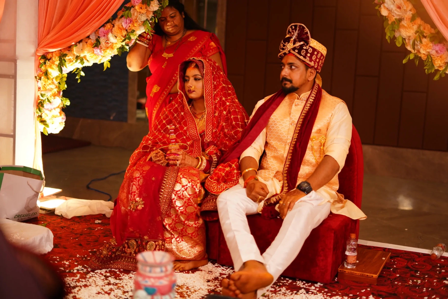 Portfolio image 12 for MKC Wedding Studio, a photographer in Gaya specializing in traditional, fine art, vintage, drone, artistic, candid, photojournalistic, black and white, lifestyle.