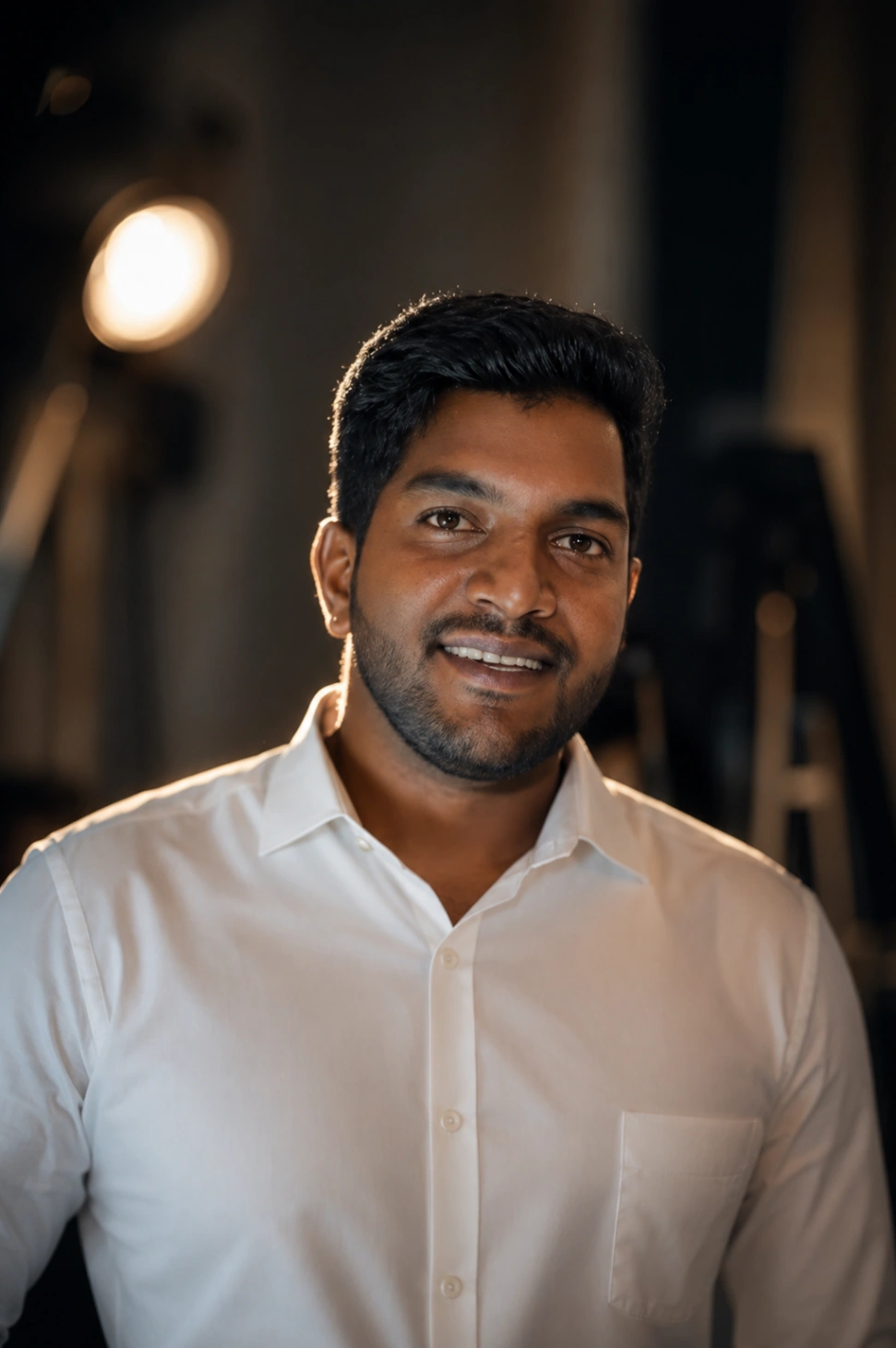 Headshot of Mahesh Bangalore , the photographer behind Wedding photographer Bangalore flims by Mahesh .
