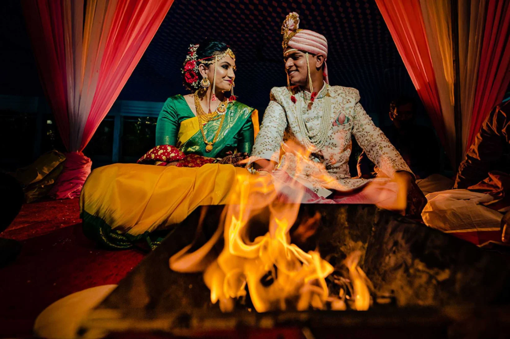 Portfolio image 11 for The Wedding Films, a photographer in Mumbai specializing in traditional, fine art, vintage, candid, artistic, drone, photojournalistic, black and white, lifestyle.