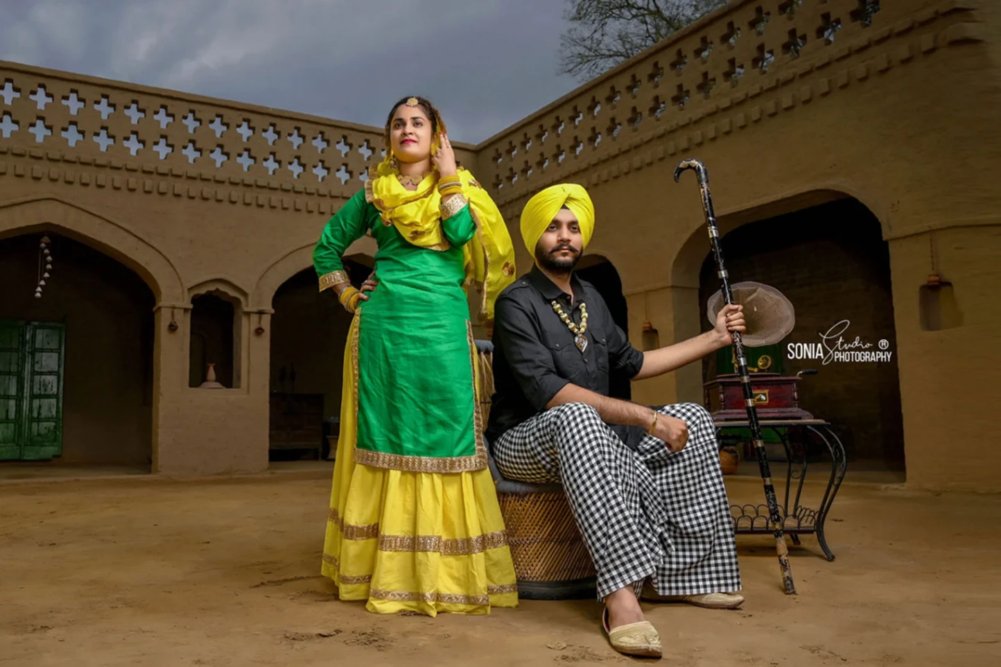 Portfolio image 8 for Sonia Studio Photography, a photographer in Ludhiana specializing in traditional, fine art, vintage, candid, artistic, drone, photojournalistic, black and white, lifestyle.