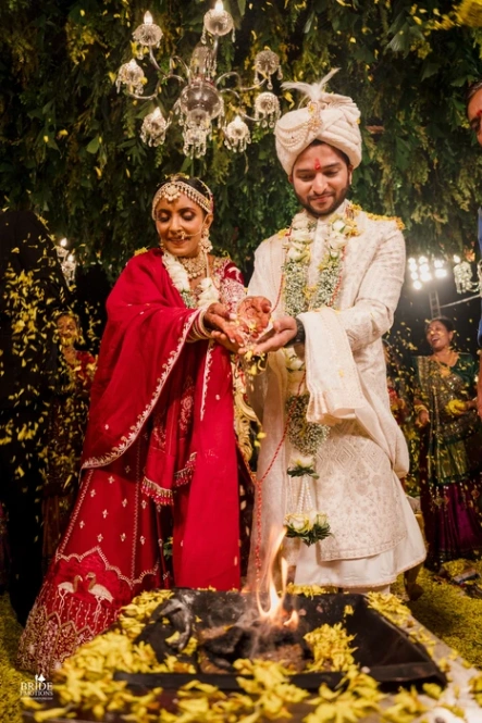 Portfolio image 1 for Bride Emotions, a photographer in Vadodara specializing in traditional, fine art, vintage, candid, artistic, drone, photojournalistic, black and white, lifestyle.