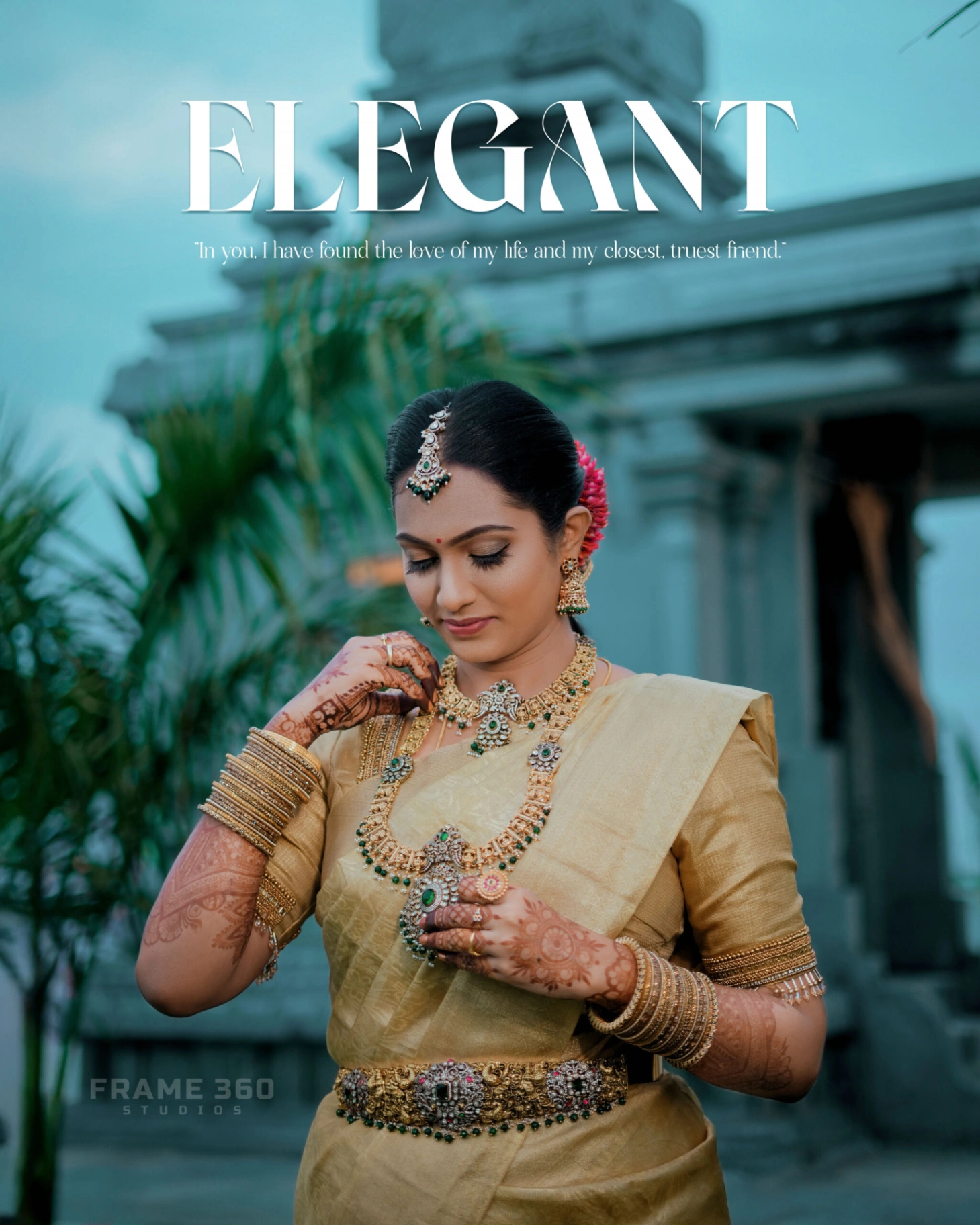 Master portfolio image for Frame 360 Studios, a wedding photographer in Madurai specializing in lifestyle, drone, vintage, black and white, artistic, fine art, photojournalistic, candid, traditional.