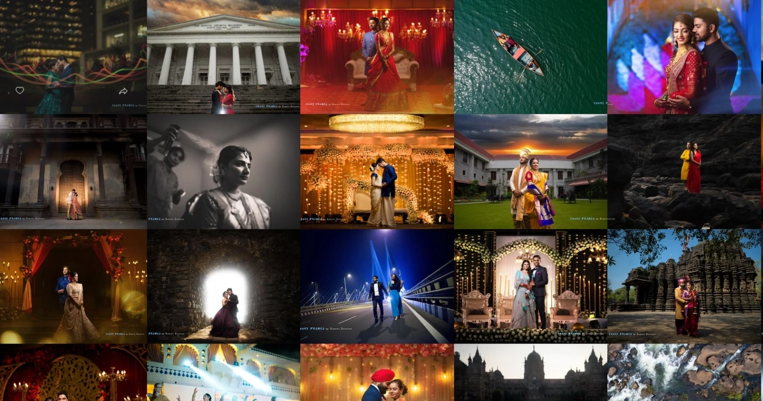 Indian wedding photography by Evoke Frames By Sarath Santhan in Navi Mumbai