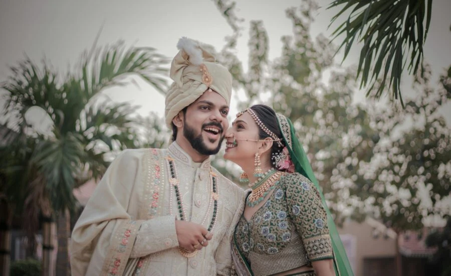 Indian wedding photography by Saubhagya Films in Rajkot