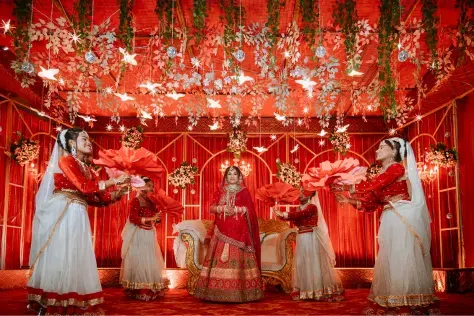 Portfolio image 3 for The wedders, a photographer in Cuttack specializing in candid, drone, artistic, traditional, fine art, vintage, lifestyle, photojournalistic, black and white.