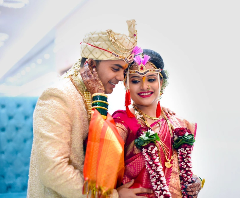 Portfolio image 1 for Trio Weddings, a photographer in Thane specializing in traditional, fine art, vintage, candid, artistic, drone, photojournalistic, black and white, lifestyle.