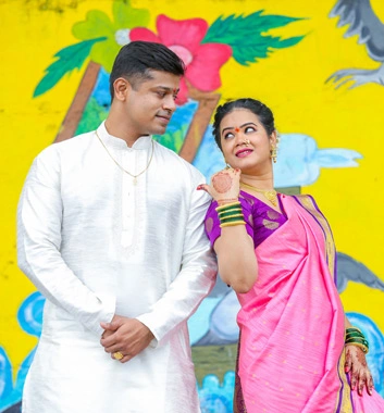 Portfolio image 10 for Trio Weddings, a photographer in Thane specializing in traditional, fine art, vintage, candid, artistic, drone, photojournalistic, black and white, lifestyle.