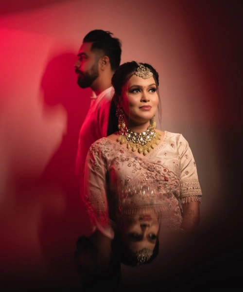 Portfolio image 1 for Weddings & Memories, a photographer in Asansol specializing in traditional, fine art, vintage, drone, artistic, candid, photojournalistic, black and white, lifestyle.