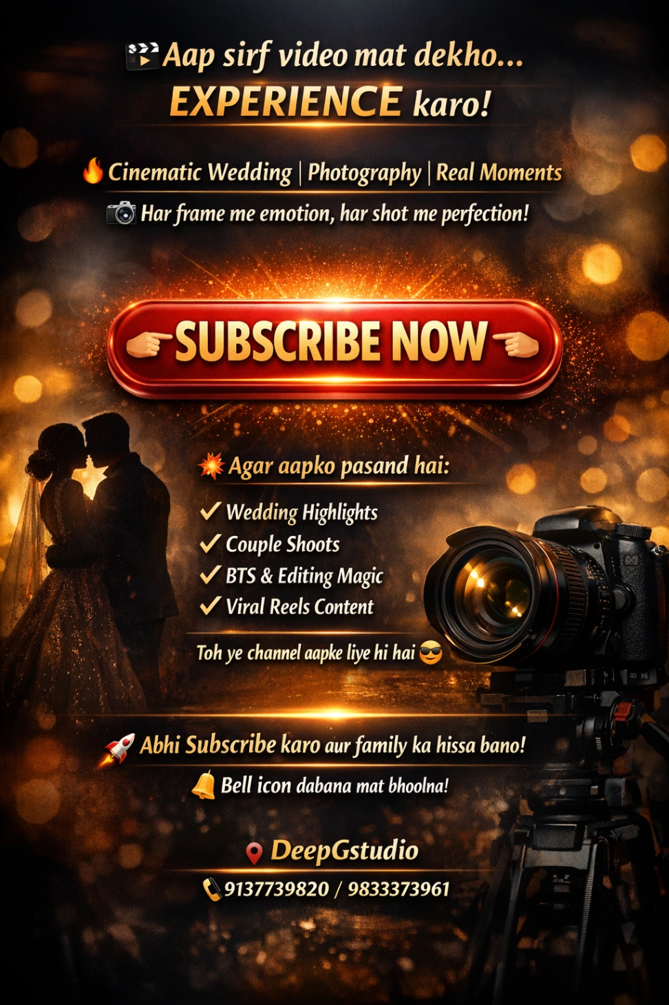 Portfolio image 6 for DeepGstudio, a photographer in Navi Mumbai specializing in candid, traditional, photojournalistic, artistic, vintage, lifestyle, fine art, black and white, drone.