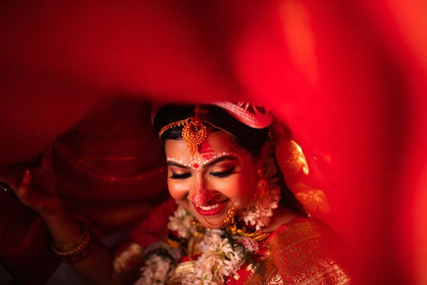 Portfolio image 2 for The Sparkling Wedding, a photographer in Kolkata specializing in traditional, fine art, vintage, candid, artistic, drone, photojournalistic, black and white, lifestyle.