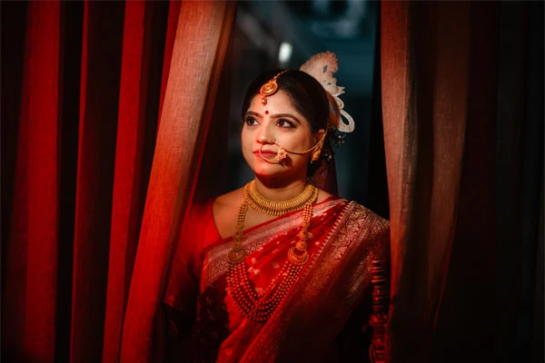 Portfolio image 8 for The Sparkling Wedding, a photographer in Kolkata specializing in traditional, fine art, vintage, candid, artistic, drone, photojournalistic, black and white, lifestyle.