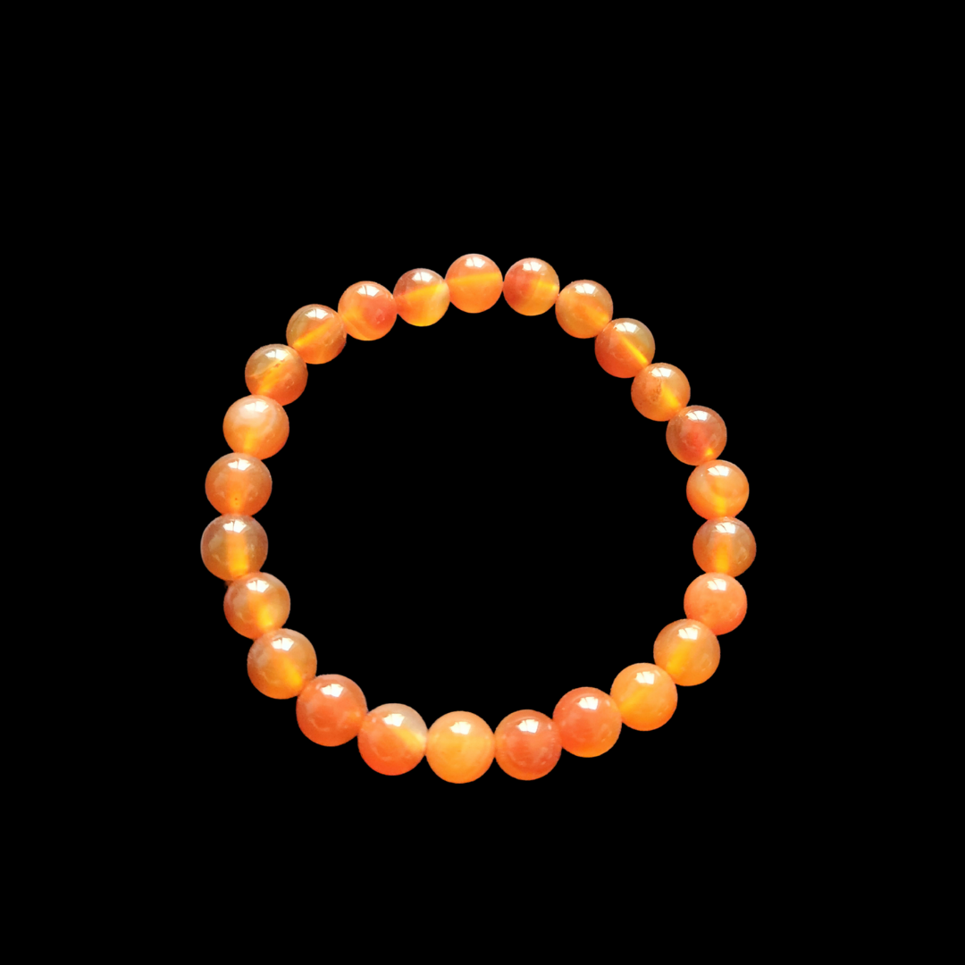 Natural Fiery Red Carnelian Vitality & Drive Bracelet