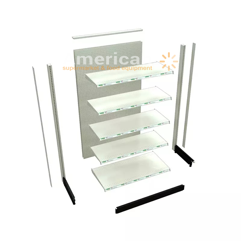 American Style Metal Supermarket Shelf