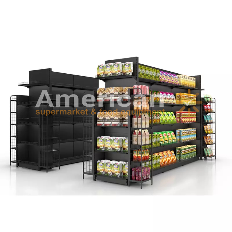 Metal Shelves with End Cap thumbnail 4