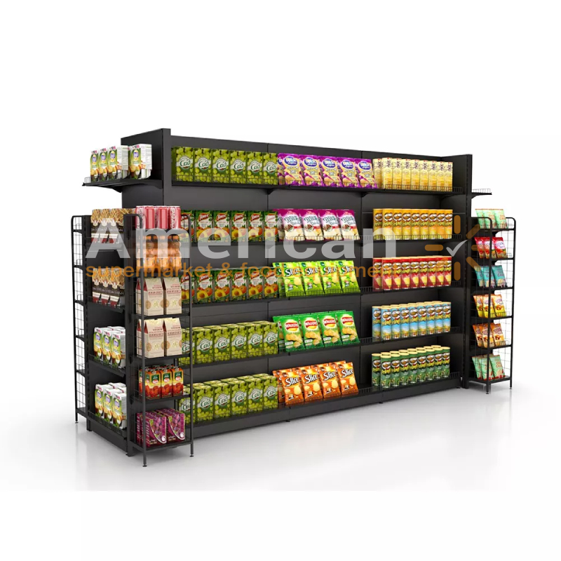 Metal Shelves with End Cap thumbnail 5