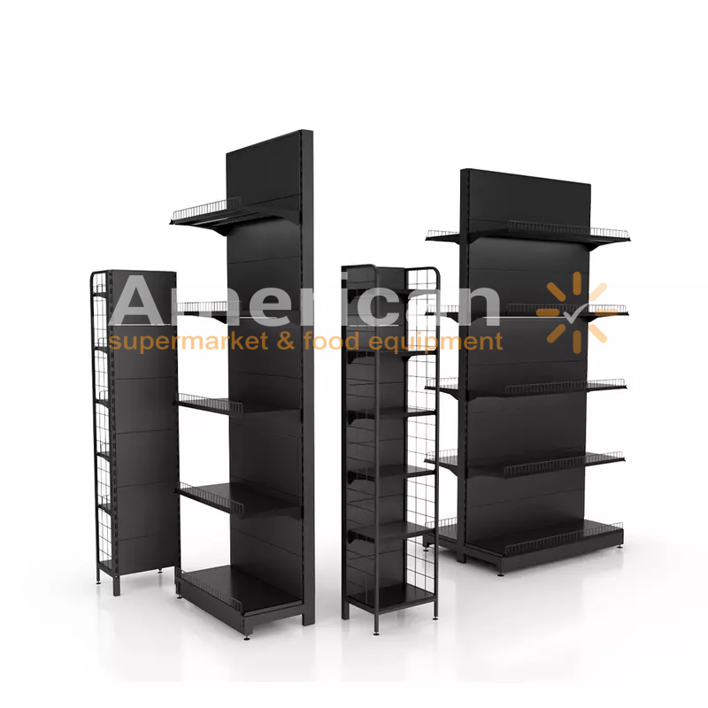 Metal Shelves with End Cap thumbnail 3