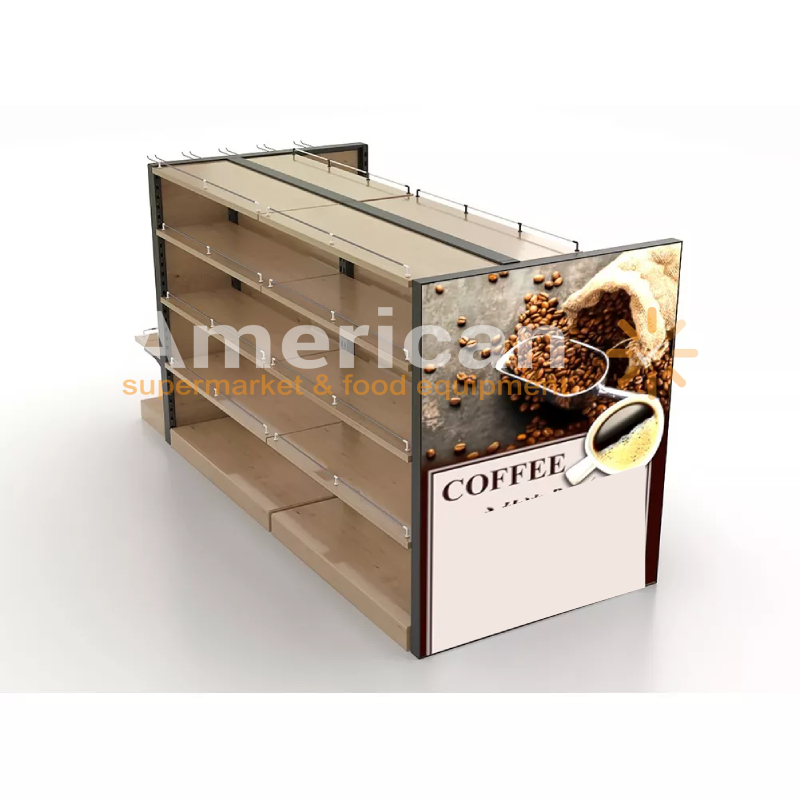 Luxury Wooden Supermarket Shelf thumbnail 6