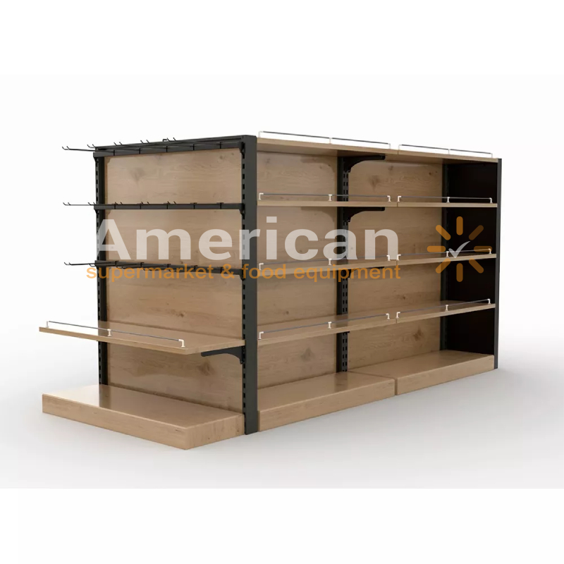 Luxury Wooden Supermarket Shelf thumbnail 3