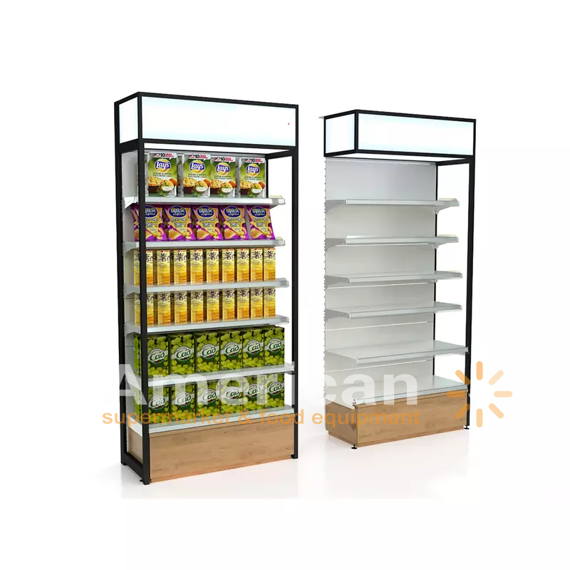 Supermarket Shelf with Advertisement Board thumbnail 5