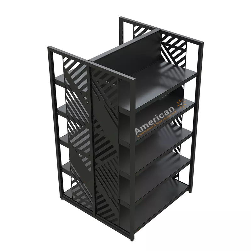Double Column Heavy Duty Display Shelf