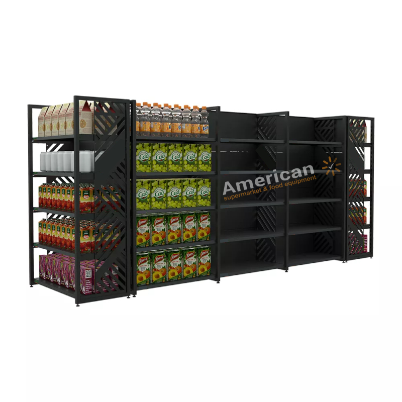 Double Column Heavy Duty Display Shelf thumbnail 4