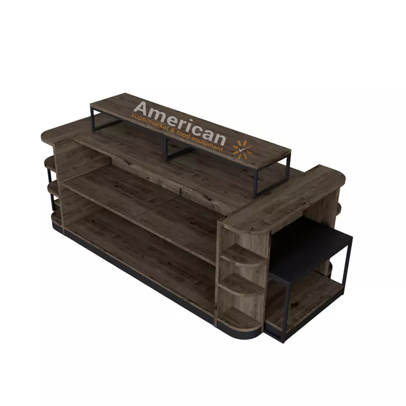 Wooden Supermarket Electrical Shop Rack thumbnail 3