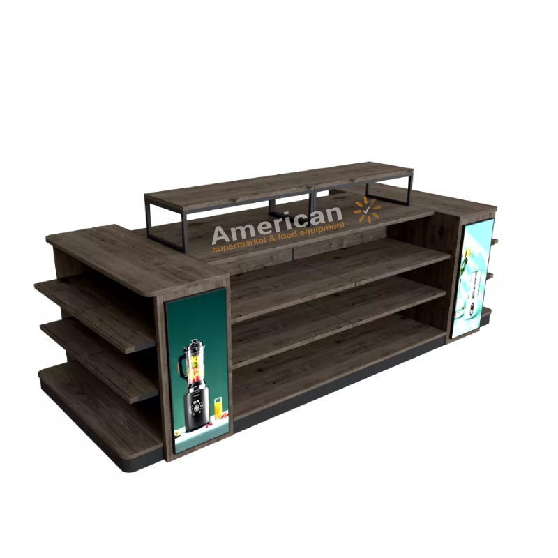 Wooden Supermarket Electrical Shop Rack thumbnail 4