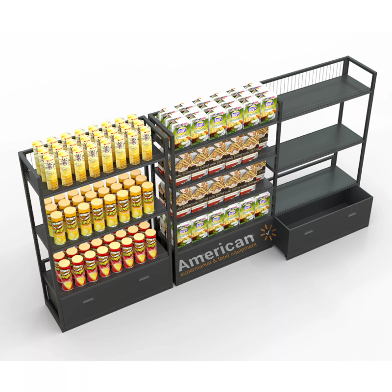 Convenience Store Display Shelf for Glass Along The Street thumbnail 5