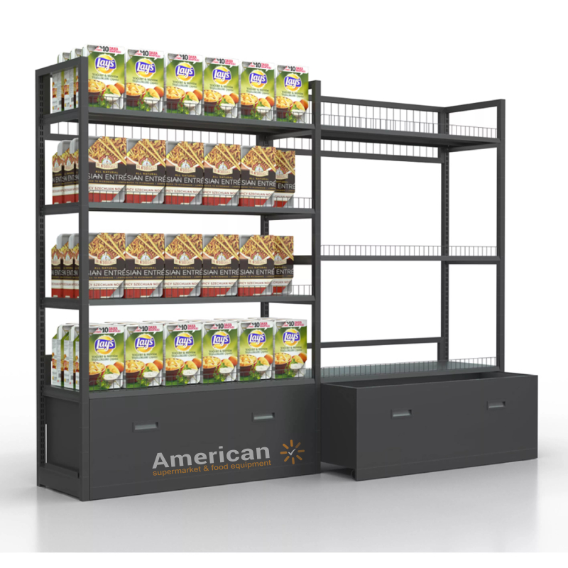 Convenience Store Display Shelf for Glass Along The Street thumbnail 4