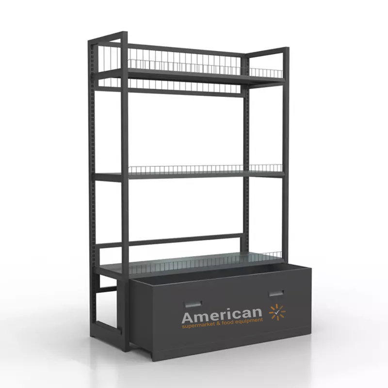 Convenience Store Display Shelf for Glass Along The Street thumbnail 2