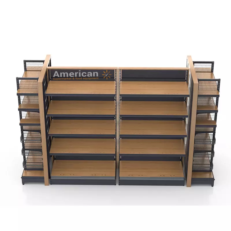 Wood Texture Grocery Rack thumbnail 2