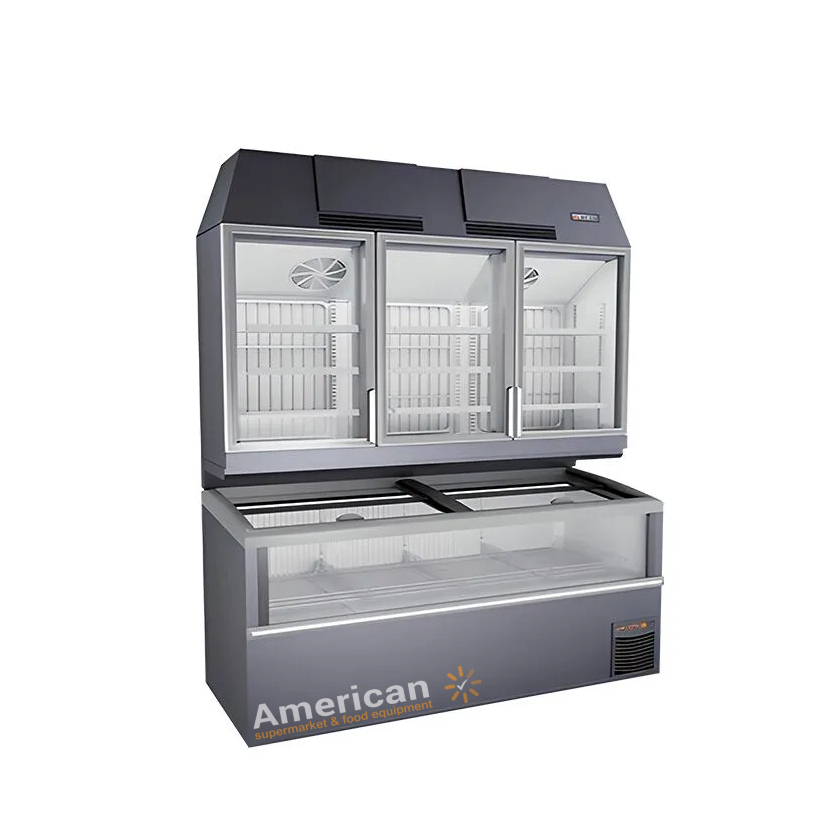 Perspective Window Wall Mounted Combination Freezer thumbnail 2