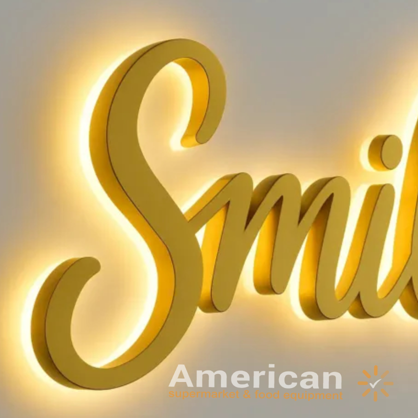 3D Acrylic Signage