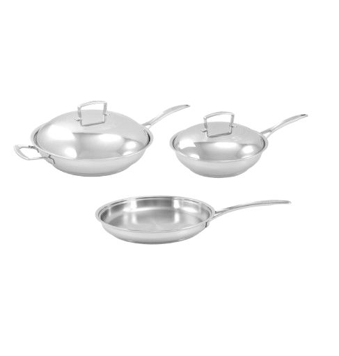SARTÉN GRANDE 30 CM + SARTEN PEQUEÑO 24 CM + SARTÉN CHEF 30 CM - imagen 1