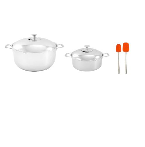 KING COOKER 12L + RONDEAU 4.5L + ESPATULAS - imagen 1